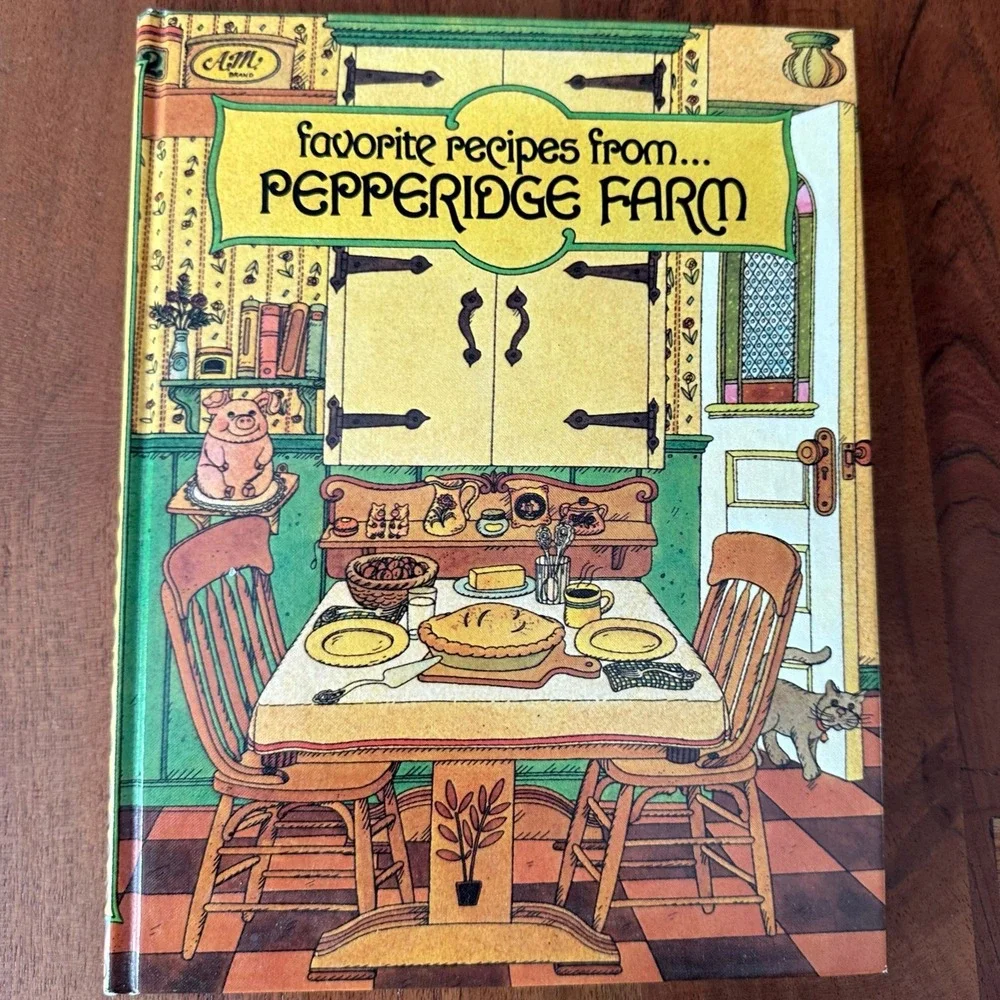Favorite Recipes From‎ Pepperidge Farm 1979 Vintage Hardcover Cookbook 70s